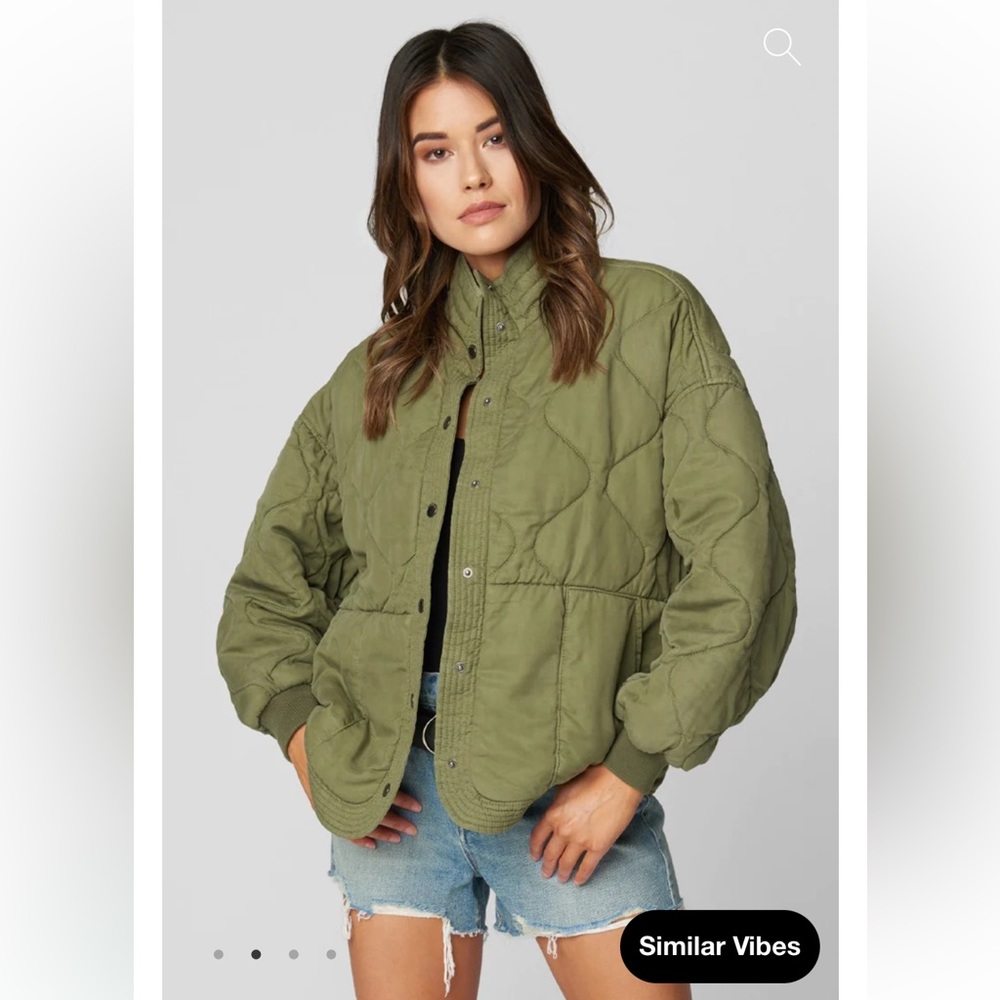 [BLANKNYC] Sand Drift Jacket - Sage Green - SMALL